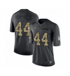 Men's Baltimore Ravens #44 Marlon Humphrey Limited Black 2016 Salute to Service Football Jersey Men's Baltimore Ravens #44 Marlon Humphrey Limited Black 2016 Salute to Service Football Jersey