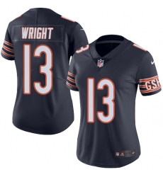Women's Nike Chicago Bears #13 Kendall Wright Elite Navy Blue Team Color NFL Jersey