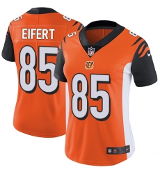 Women's Nike Cincinnati Bengals #85 Tyler Eifert Elite Orange Alternate NFL Jersey