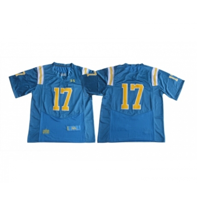 UCLA Bruins 17 Brett Hundley Blue College Football Jersey