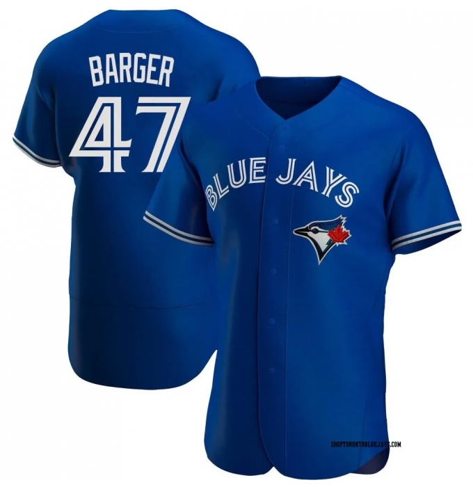 Men's Toronto Blue Jays #47 Addison Barger Blue Stitched MLB Cool Base Nike Jersey