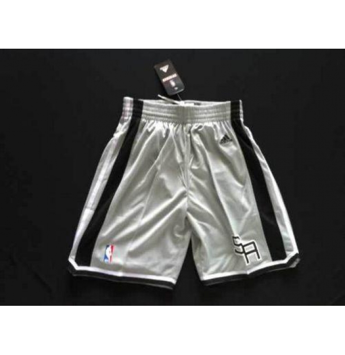 Men's San Antonio Spurs Grey NBA Shorts