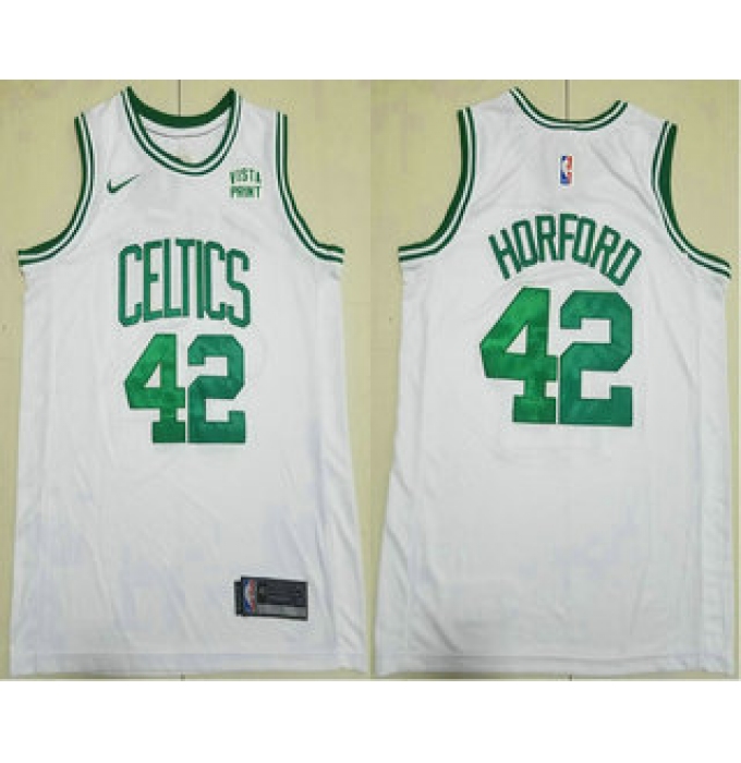 Men's Boston Celtics #42 Al Horford White Icon Sponsor Swingman Jersey